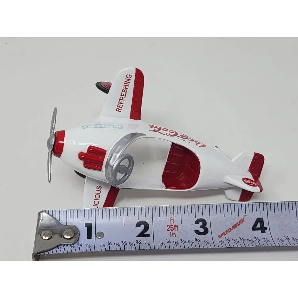 K-Line Coca Cola Brand Pedal Plane Train Accessory Bi Plane‎ Coke Toy